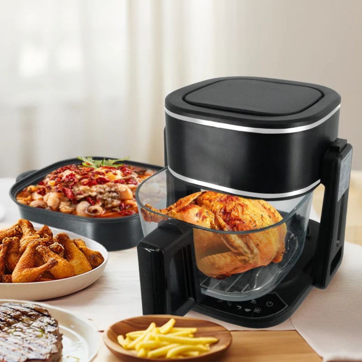 4 In 1 Reversible Air Fryer