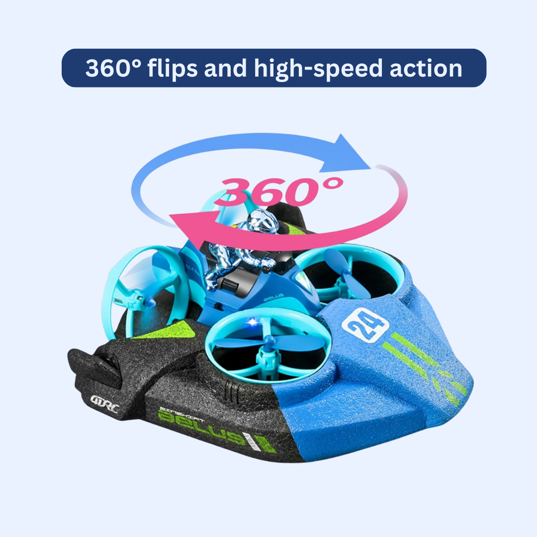 3-in-1 Innova RC Drone &amp; Hovercraft