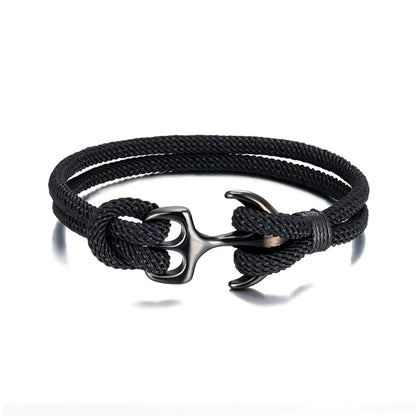 Double Strand Nautical Paracord Rope Bracelet
