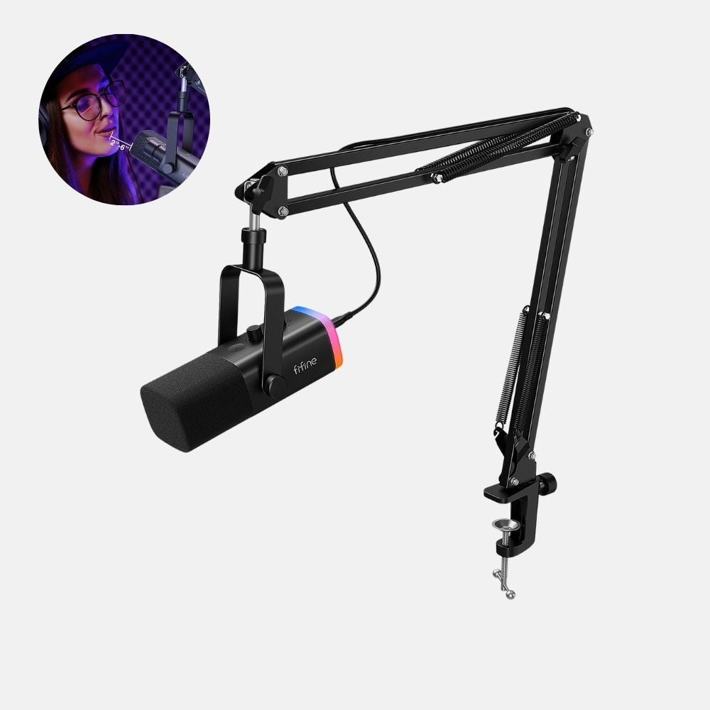 Dynamic XLR &amp; USB-C Microphone Kit