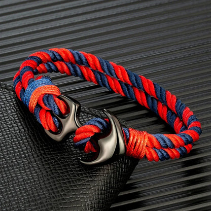 Nautical Surfer Waterproof Rope Bracelet