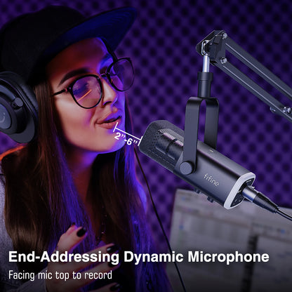 Dynamic XLR &amp; USB-C Microphone Kit