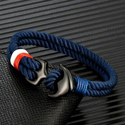 Nautical Surfer Waterproof Rope Bracelet