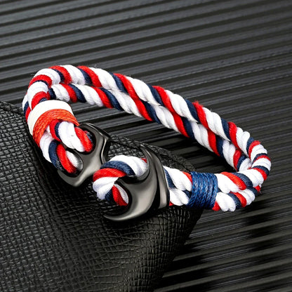 Nautical Surfer Waterproof Rope Bracelet