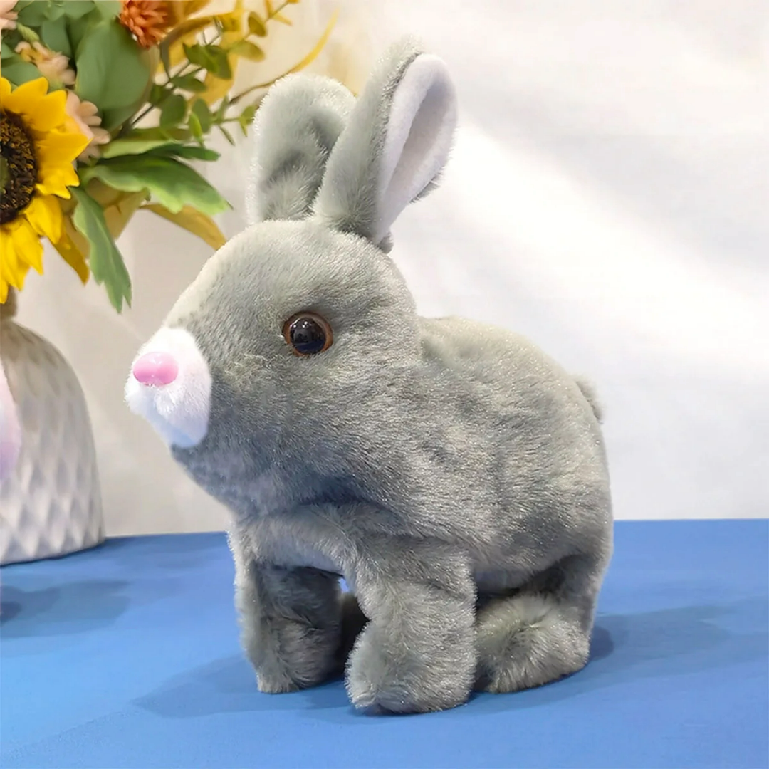 Electric Hopping Plush Bunny – Realistic Jumping Fun!