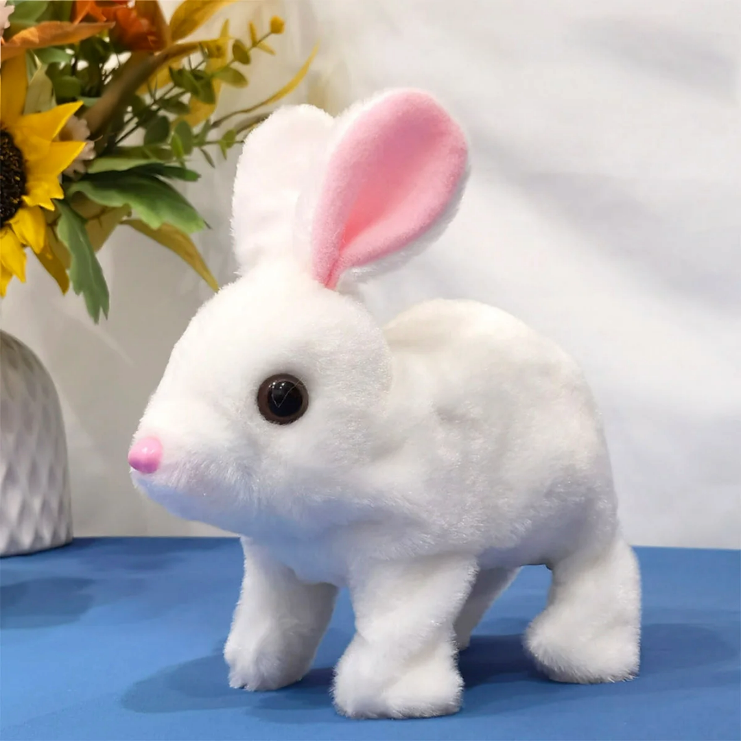 Electric Hopping Plush Bunny – Realistic Jumping Fun!