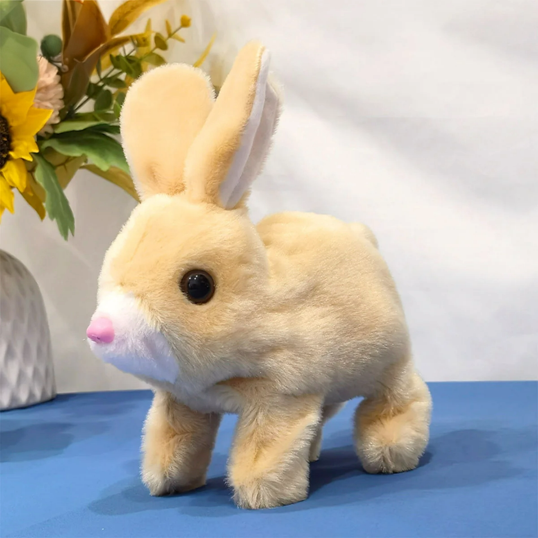 Electric Hopping Plush Bunny – Realistic Jumping Fun!