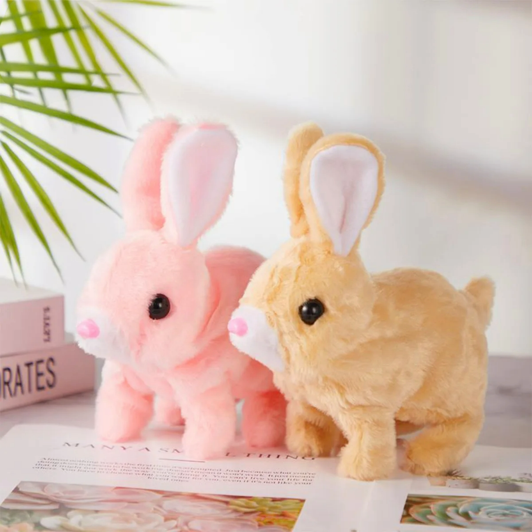 Electric Hopping Plush Bunny – Realistic Jumping Fun!